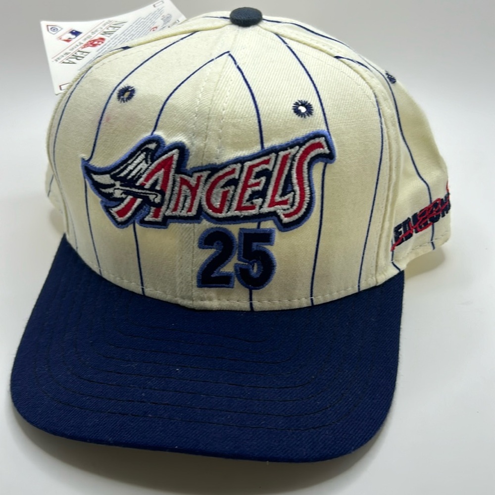 Vintage Angels new era edmonds 25 baseball snapback size medium-large new